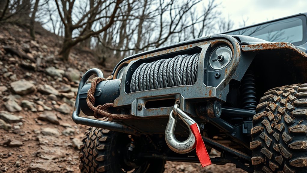 key off road winch factors