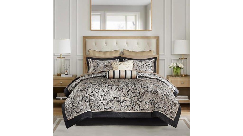 king black cozy bedding