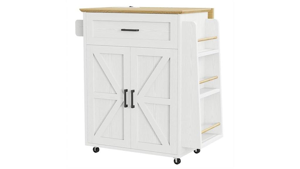 kitchen island with storage