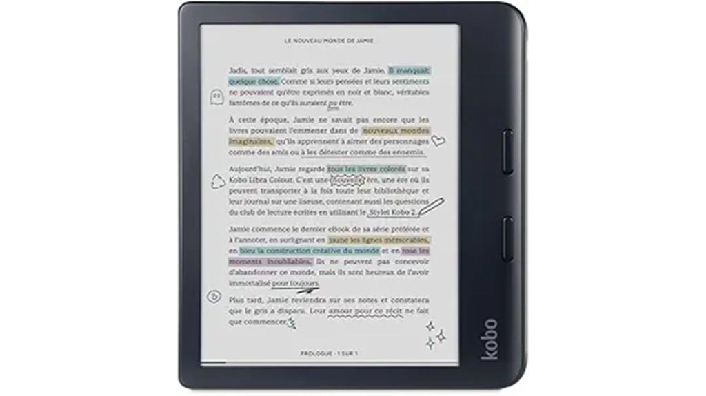 kobo libra colour ereader