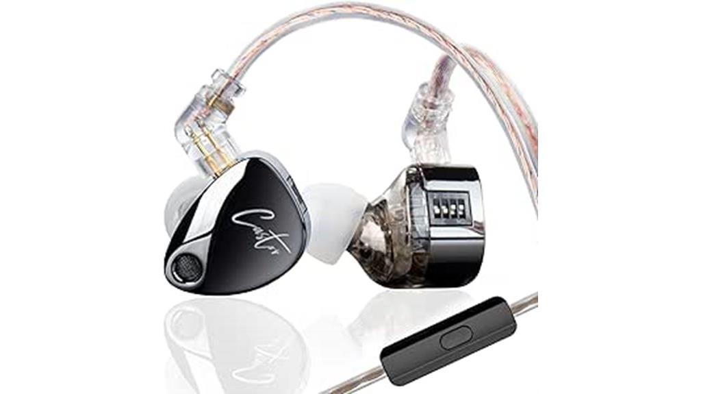 kz castor earphone model