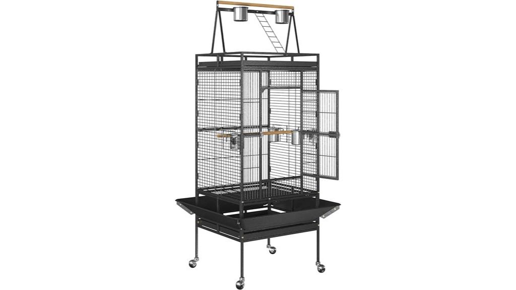 large 68 inch birdcage stand