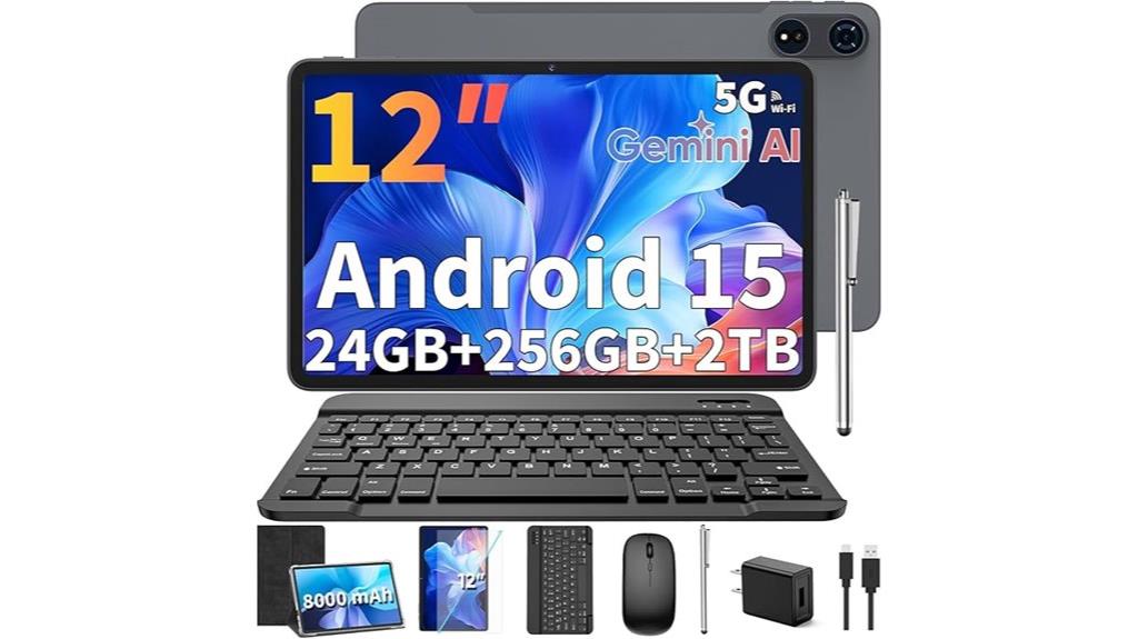 large android tablet with high ram