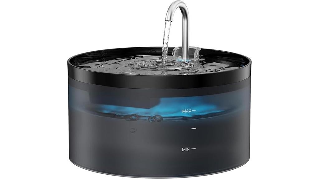 large cat water fountain