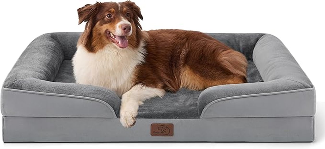 large dog orthopedic bed
