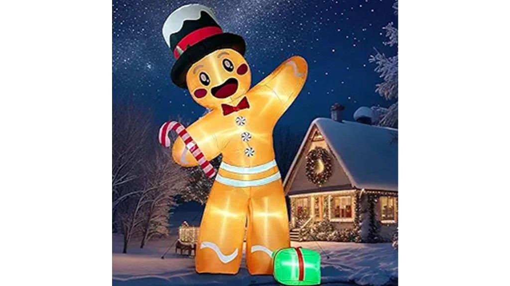 large gingerbread inflatable