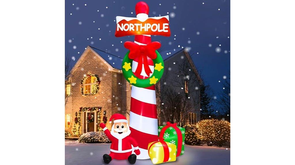 large inflatable christmas decoration