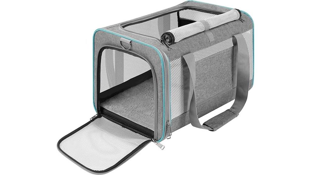large pet carrier suitable