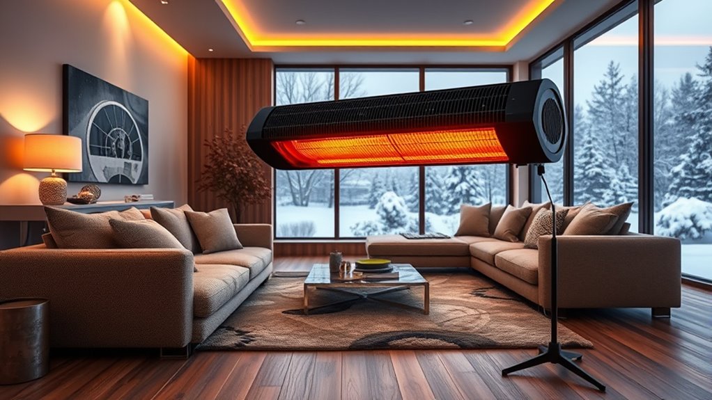 large room heating considerations