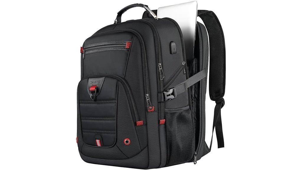 large tsa travel backpack