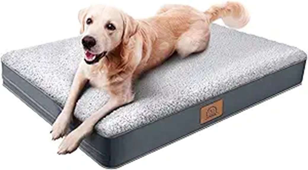 large washable orthopedic bed