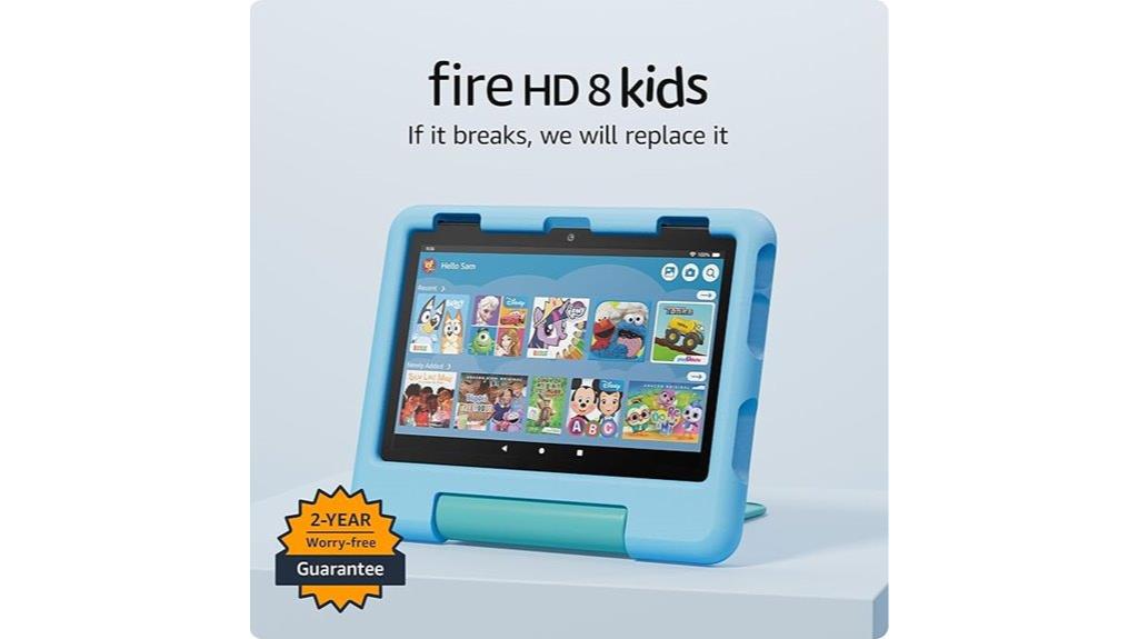 latest blue fire tablet