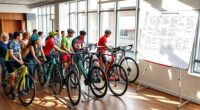 launching employee cycling initiatives