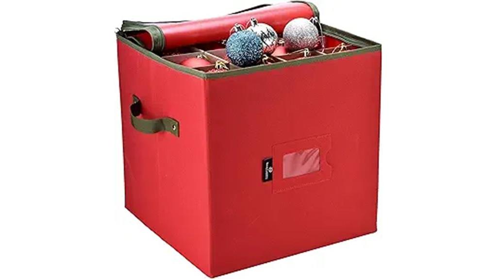 laundry ornament storage container