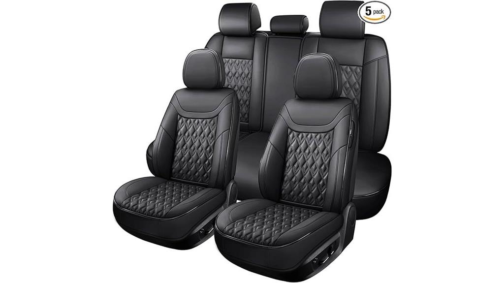 leather car seat cover set