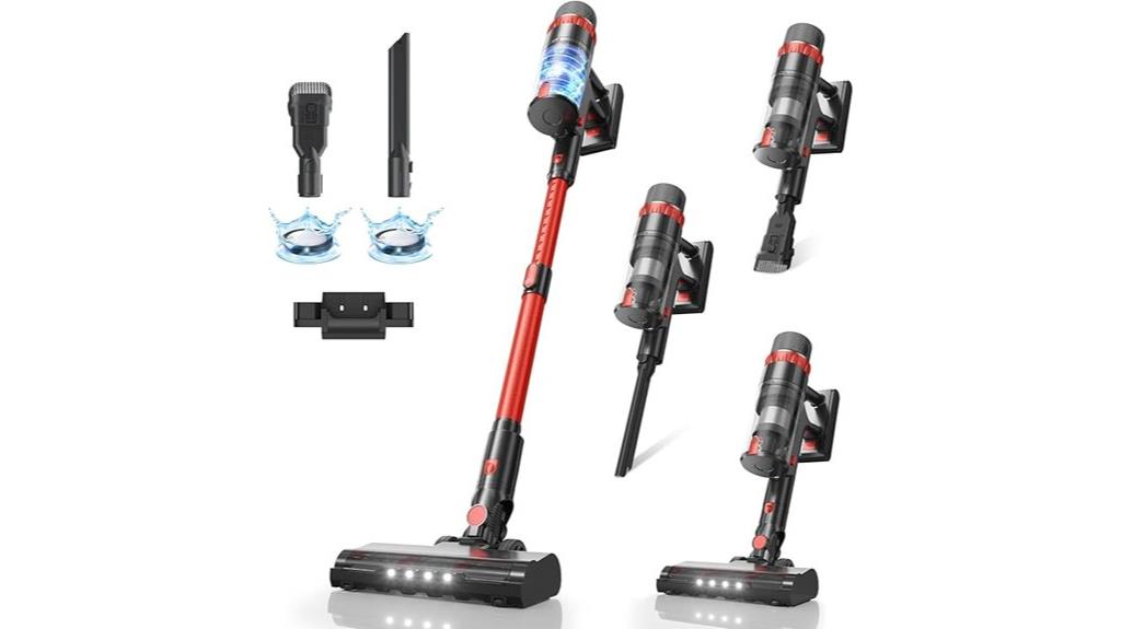lightweight rechargeable cordless vacuum