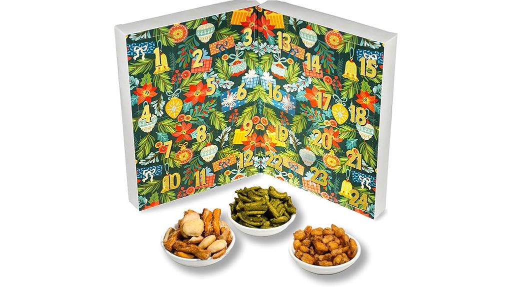 limited edition snack calendar