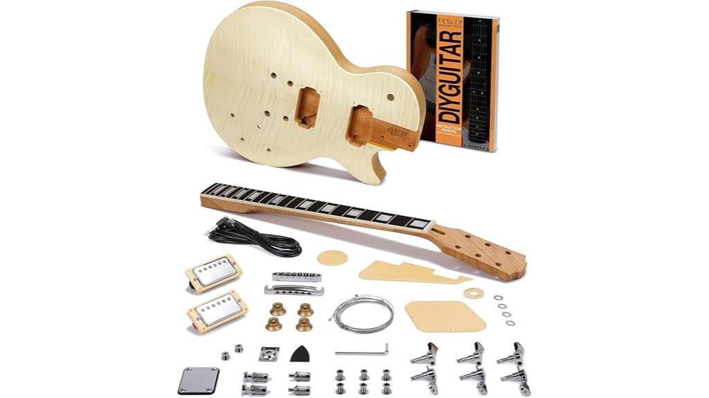 lp style mahogany guitar