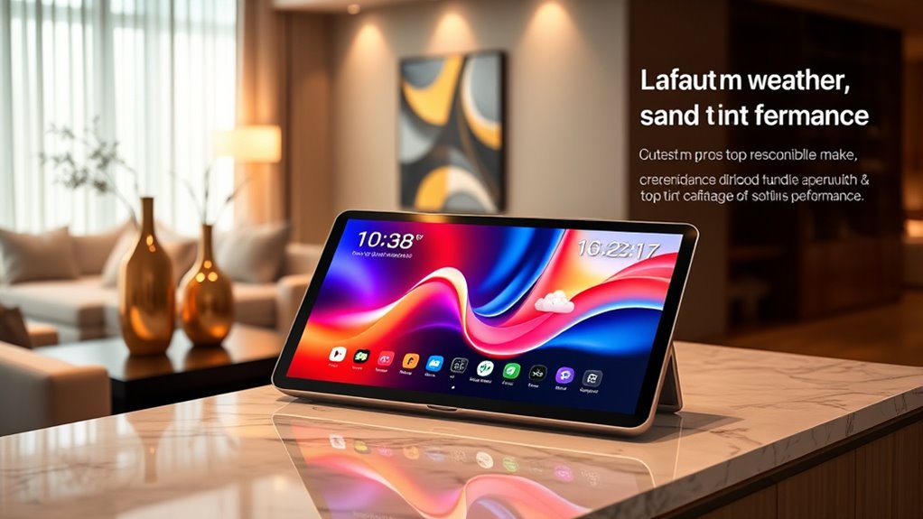 luxury alexa smart displays