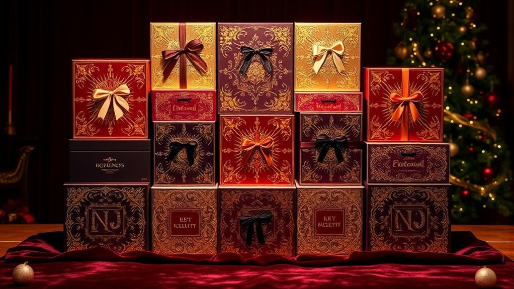 luxury beauty holiday calendars