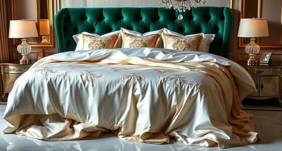 luxury bedding for elegance