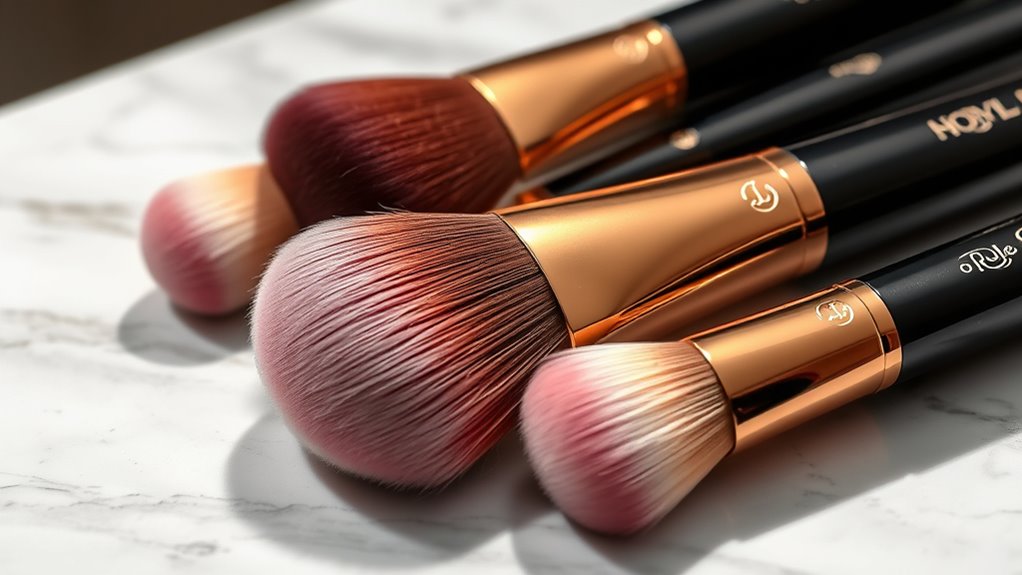 luxury brush material quality