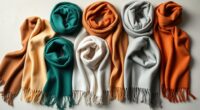 luxury cashmere winter scarves