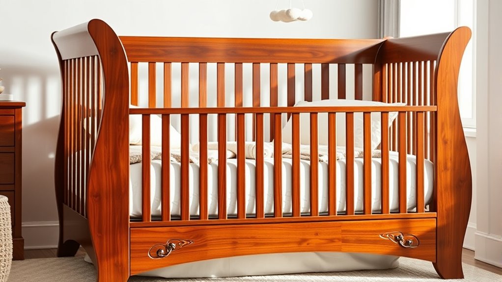 luxury convertible crib options