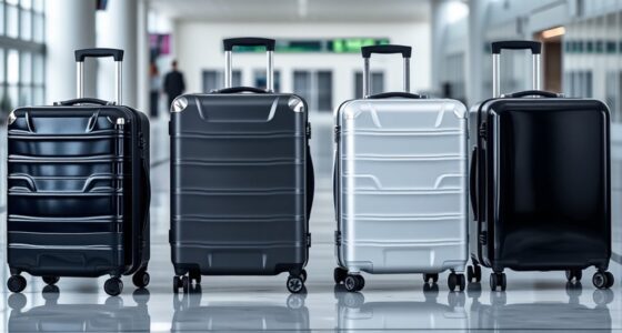 luxury durable suitcase sets