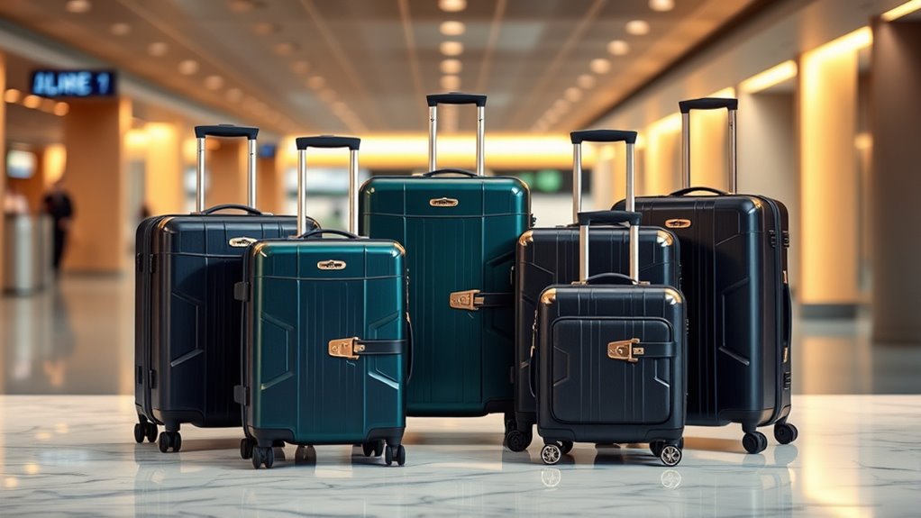 luxury durable travel sets