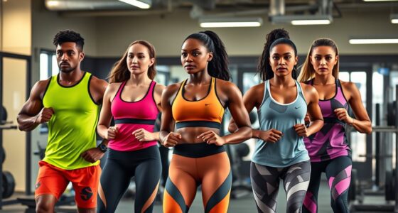 luxury fitness wear selection