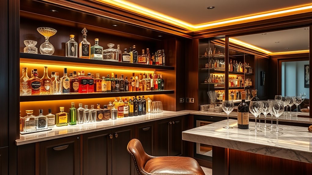 luxury home bar ideas
