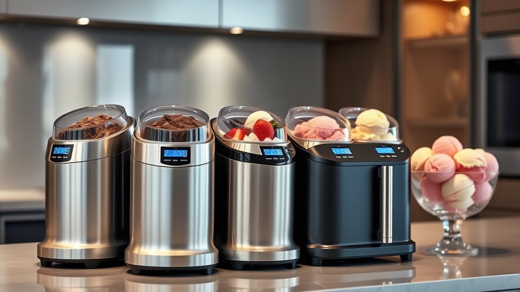 luxury home ice cream makers