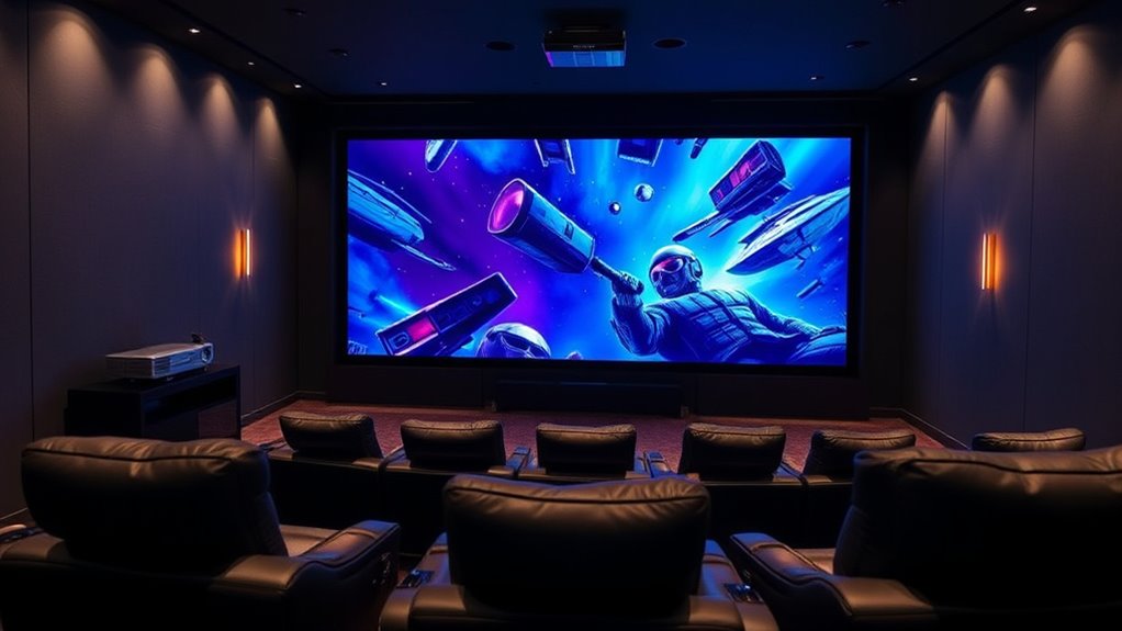 luxury home theater projectors