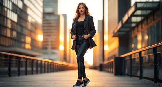 luxury leggings blending comfort
