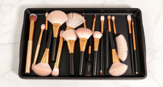luxury makeup brush collection