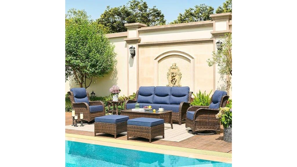 luxury patio furniture set