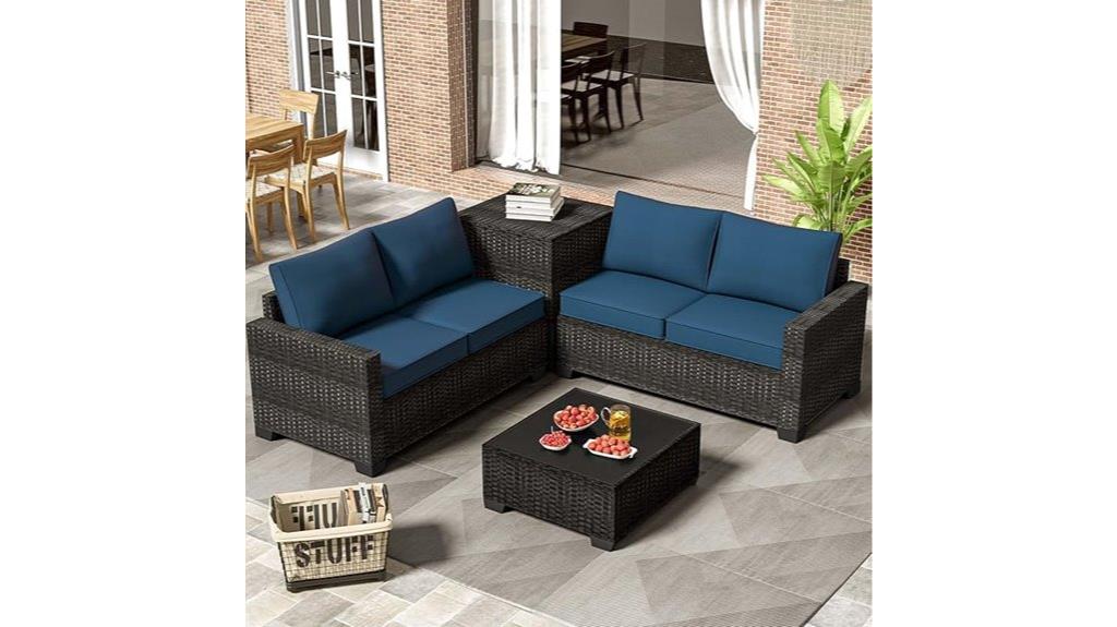 luxury patio furniture set