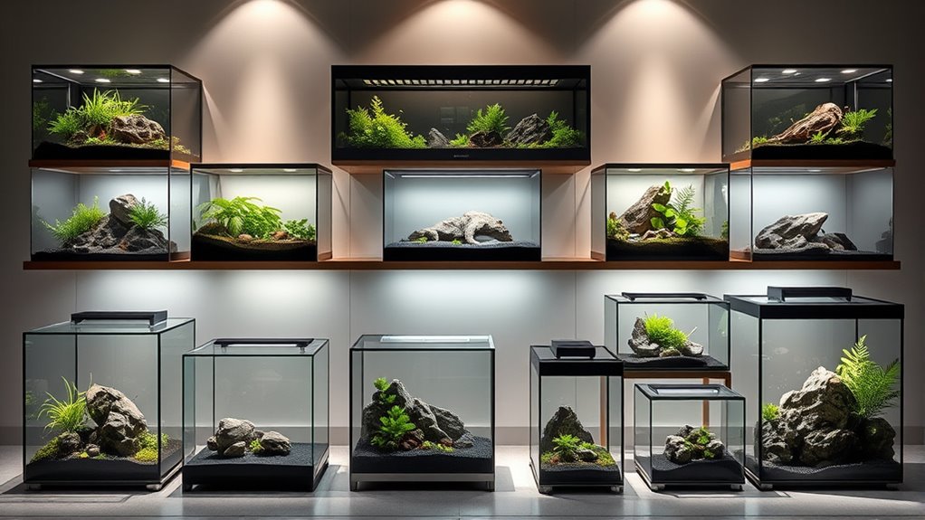 luxury reptile terrariums
