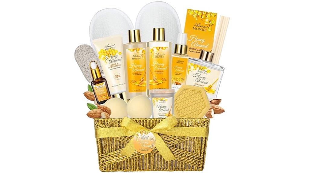 luxury spa bath gift set