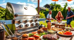 luxury tailgate grill options