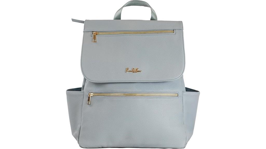 luxury vegan diaper backpack