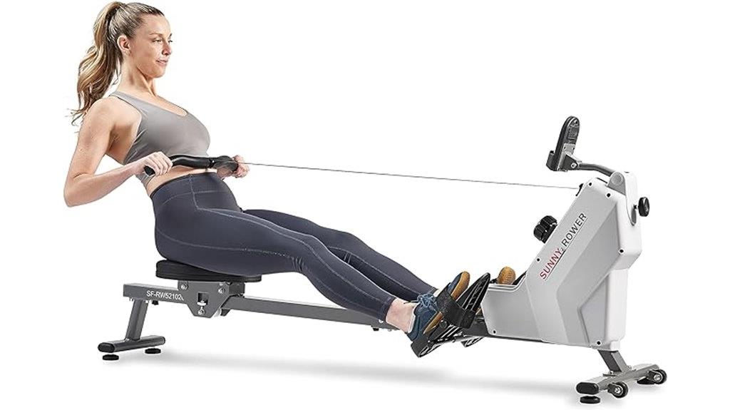 magnetic rowing home machine