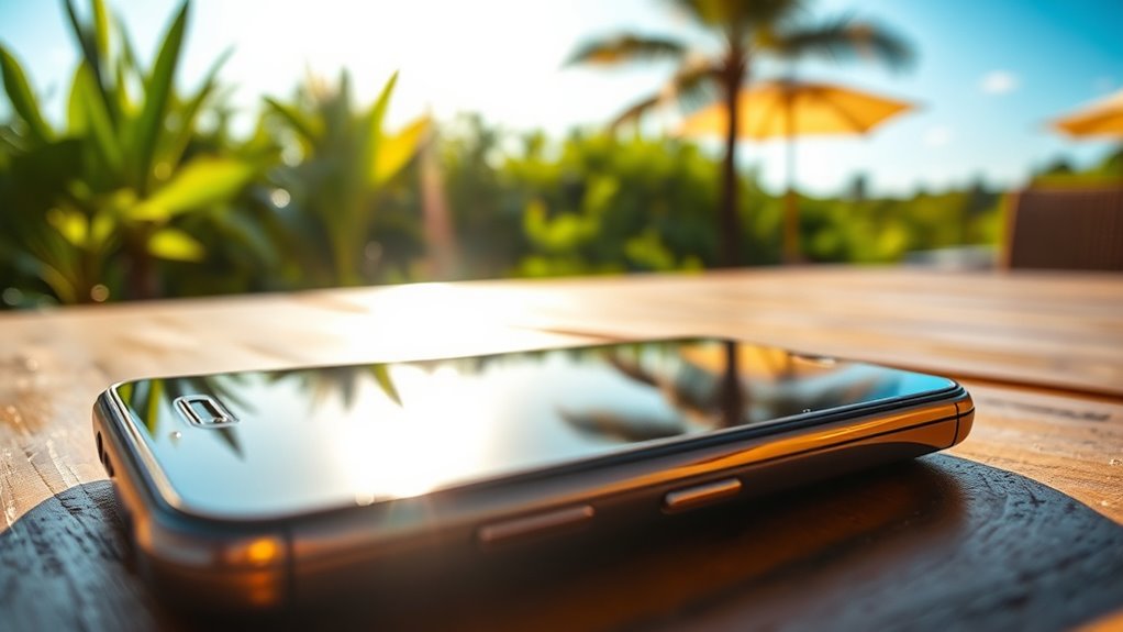 manage battery in heat