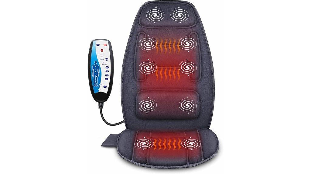 massage cushion with heat