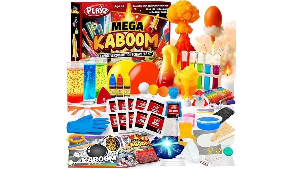 mega kaboom science kit