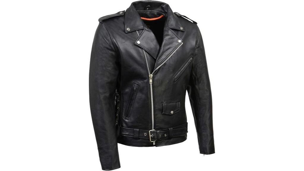 men s classic brando leather