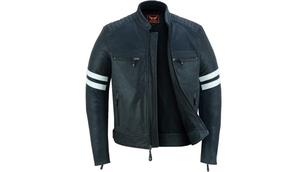 men s cowhide leather jacket