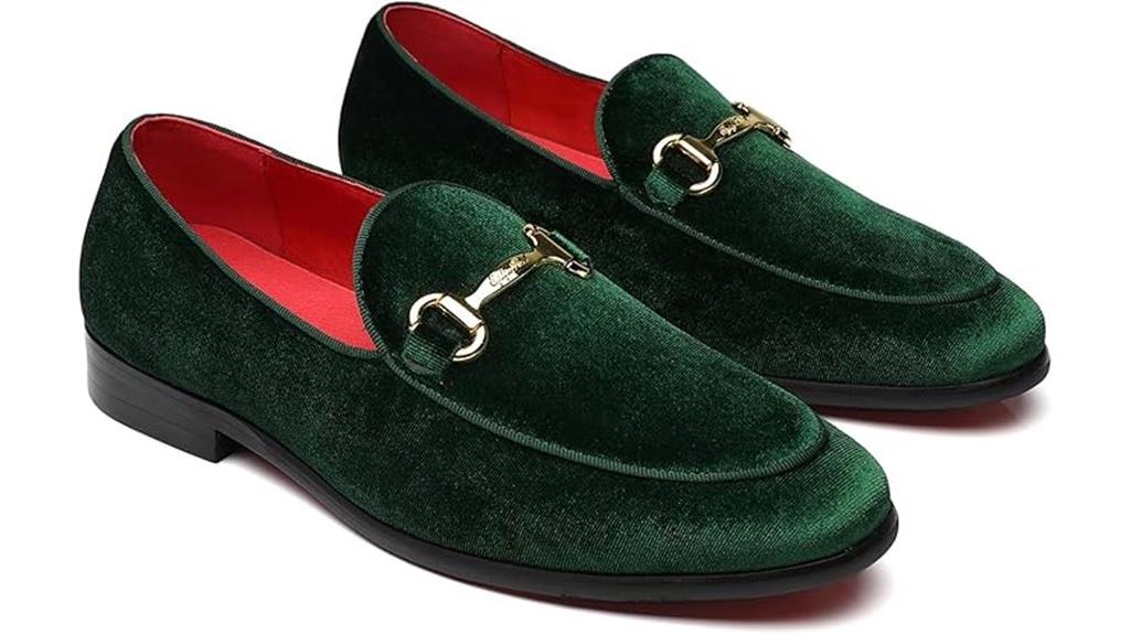 men s velvet dress shoes