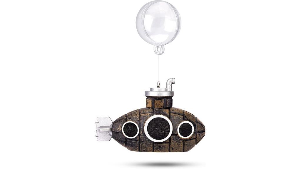 mini floating fish decor